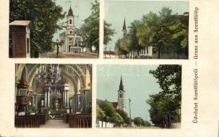 Szentfülöp, Backi Gracac, Filipsdorf; templomok, templom belső / churches, interior (Rb)