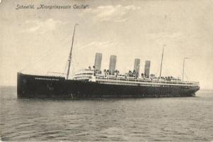 Schnelldampfer Kronprinzessin Cecilie / German ship