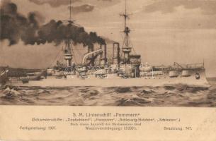 SM Linienschiff Pommern / German Imperial Navy, liner ship
