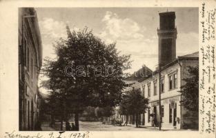 Késmárk, Kezmarok - 9 db RÉGI városképes képeslap, vegyes minőség / 9 old town-view postcards, mixed quality