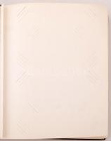 Fénykép-képeslap album, cca 50 oldal, 25x22cm