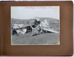 cca 1915-18 I. világháborús katonai album a Dél-tiroli olasz frontról, a fotók nagy része feliratozv...