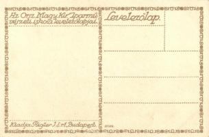 'Az Iparművészeti Iskola levelezőlapjai' Ungarische Werkstätte no. 2029. kiadja Rigler Rt....