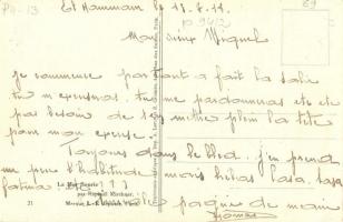 La Mer fleurie. 21 Marque L.- E. modeles deposes, Paris / French Art Nouveau postcard s: Raphael Kir...