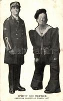 OWitt and Reewes, American Vaudeville Comedy Act (small tear)