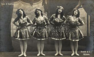 Les 4 Lorley / Female singing and dancing group