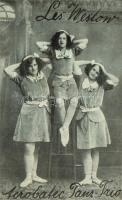 Les Wertow, Acrobatic Tanz-Trio / Dancing circus acrobats