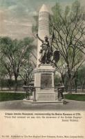 Boston, Massachusetts; Crispus Attucks Mounment, commemorating the Boston Massacre of 1770 (EK)