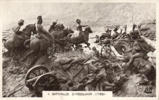 12 db RÉGI Mastroianni szobor-művészlap Napoleonról / a collection of 12 Mastroianni sculptochromie postcards about Napoleon