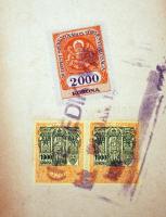 1927 Fogtechnikus oklevél 47x35 cm