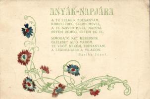 Anyák Napjára / Mother's Day, floral (EB)