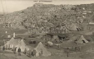 1916 Hidzeharabati (?), WWI Macedoanian military camp, photo