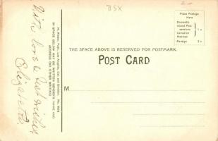 Santa Barbara, California; Veranda at Hotel Potter by Moonlight