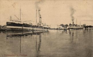 Plaju, Pladjoe; Tankbooten / steamships, port