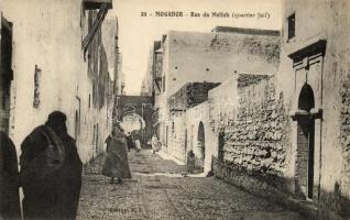 Essaouira, Mogador; Rue du Mellah, quartier Juif / Mellah street, Jewish quarter, Judaica