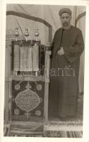 Sephardic Rabbi with Torah, Judaica, photo (EK)