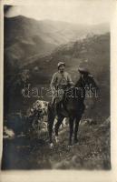 WWI Greek military, cavalryman, photo (EK)
