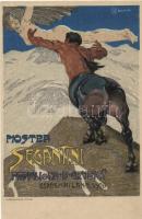 1906 Mostra Segantini Padiglione a Grubicy / Italian Art Expo advertisement s: Agrini