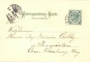 Mariazell, floral litho