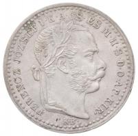 1873KB 10Kr Ag &quot;Ferenc József&quot; Körmöcbánya (1,67g) T:2 Hungary 1873KB 10 Kreuzer Ag &quot;Franz Joseph&quot; Kremnitz (1,67g) C:XF Huszár: 2163., Unger III.: 1477.a, Adamo M10.1