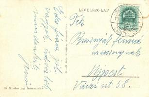 Aknaszlatina, Pávelfürdő, vízművek. Knoll foto kiadása / spa, waterworks