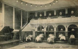 Düsseldorf, Gross-Düsseldorf: Vergnügungspalast Artushof Mascotte / restaurant, interior (fa)