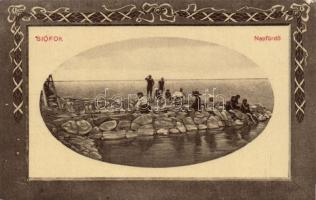 Siófok, Napfürdő (kopott sarkak / worn edges)