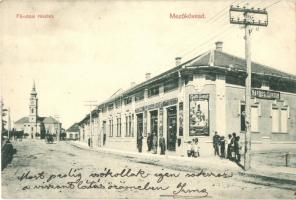 Mezőkövesd, Fő utca, Kardos Sándor fűszeráruháza; kiadja Körmendy István könyv- és papírkereskedő (EK)