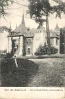 Mezőlaborc, Medzilaborce; Lovag Skoda Károly vadászkastélya. Rubin Lipót kiadása / castle