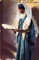 Priere du rabbin / The rabbis prayer, judaica