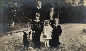Albert I of Belgium and Elisabeth of Bavaria with their children