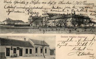 Sopronkőhida, Kőhíd; Fegyintézet, Linka József vendéglője (EK)