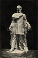 Kaposvár, Kossuth szobor (kopott sarkak / worn edges)