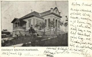 Balatonalmádi, villa (Rb)