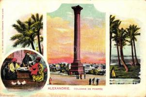 Alexandria, Alexandrie; Colonne de Pompée, folklore (EB)