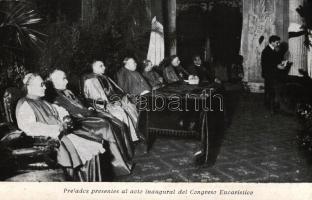 1916 Buenos Aires, National Eucharistic Congress, Prelates present the opening ceremony