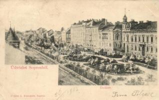 Sopron, Deák tér (ázott / wet damage)