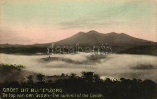 Bogor, Buitenzorg; summit of Gedeh