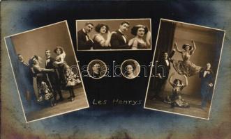 Les Henrys / A. Fekete & G. Georgis Dancing acrobat groups