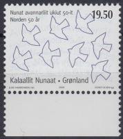 NORDEN anniversary margin stamp, NORDEN évforduló ívszéli bélyeg