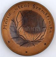 Szilágyi Bernadett (1951-) 2004. "Dr. Salacz György / Mária utcai Szemklinika" kétoldalas ...