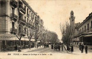 Tunis, Avenue de Carthage, Casino / street, casino
