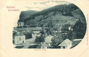 Borszék, Borsec; Ezredévi emlék; kiadja Soós / Millenial monument