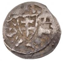 1172-1196. Denar Ag "III. Béla" (0.23g) T:2-,3 kissé hajlott 
Hungary 1172-1196. Denar Ag...