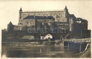 Zólyom, vár, híd / castle, bridge, photo