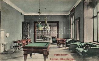 Petrozsény, Kaszinó játszóterme / casino interior (EB)