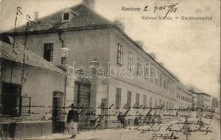 Komárom, katonai kórház / military hospital (ázott sarkak / wet corners)