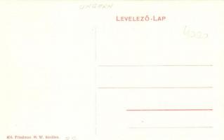 Simontornya, Erzsébet tér, templom, kiadja Friedman M. W