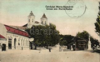 Máriaradna, Radna, Maria-Radna; utcakép / town-view (EB)