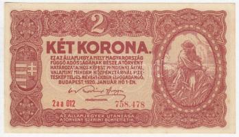 1920. 2K (5x) sorszámkövetők T:I,I-